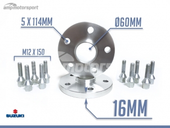 SEPARADORES DE 16MM PARA SUZUKI SWIFT SPORT