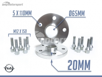 ESPAÇADORES DE 20MM PARA OPEL ASTRA