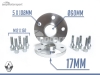 SEPARADORES DE 17MM PARA RENAULT LAGUNA