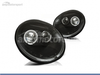 FAROIS DIANTEIROS ANGEL EYE PARA VOLKSWAGEN NEW BEETLE