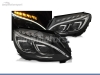 FAROS DELANTEROS LED PARA MERCEDES CLASE C W205 NEGROS 2014-2018