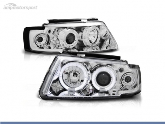 FAROIS DIANTEIROS ANGEL EYE PARA VOLKSWAGEN PASSAT 3B