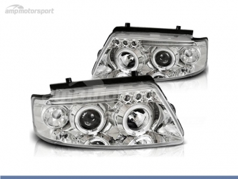 FAROIS DIANTEIROS ANGEL EYE PARA VOLKSWAGEN PASSAT 3B