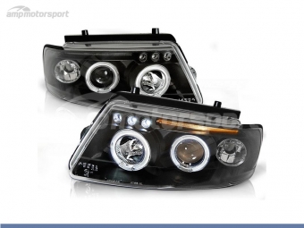 FAROS DELANTEROS OJOS DE ANGEL PARA VOLKSWAGEN PASSAT 3B