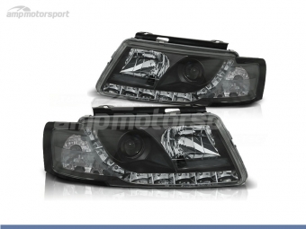 FAROIS DIANTEIROS LUZ DIURNA LED PARA VOLKSWAGEN PASSAT 3B