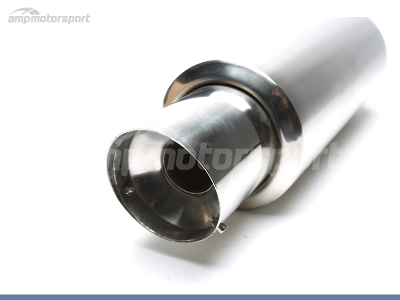 PANELA DE ESCAPE UNIVERSAL SAÍDA REDONDA INCLINADA 100MM