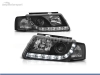 FAROIS DIANTEIROS LUZ DIURNA LED REAL DRL PARA VOLKSWAGEN PASSAT 3B