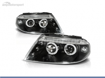 FAROS DELANTEROS OJOS DE ANGEL PARA VOLKSWAGEN PASSAT 3BG