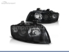 FAROS DELANTEROS LUPA FONDO NEGRO PARA AUDI A4 B6