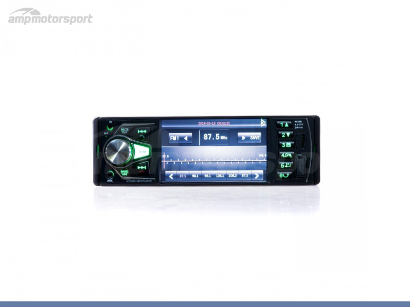 RADIO 1 DIN UNIVERSAL USB BLUETOOTH 4 - AMP Motorsport
