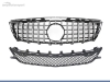 PARRILLA DELANTERA LOOK PANAMERICANA NEGRA/CROMO PARA MERCEDES CLS W218 2011-2014