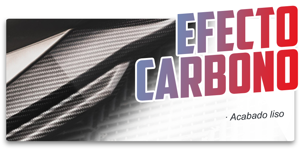 ACABADO EN EFECTO CARBONO